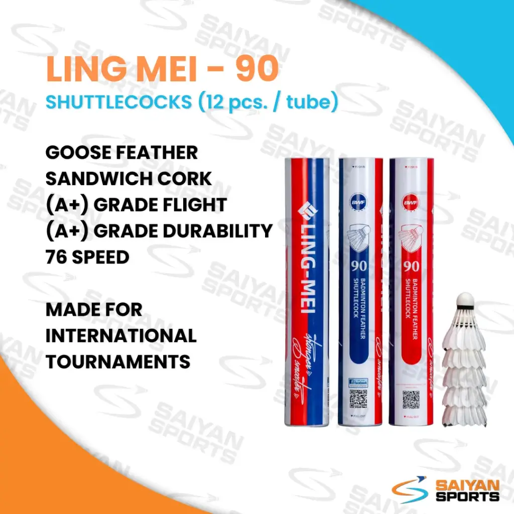 Ling Mei 90 Badminton Shuttlecock