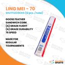 Ling Mei 70 Badminton Shuttlecock
